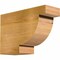 Ekena Millwork Alpine Rough Sawn Rafter Tail, Western Red Cedar, 6"W x 12"H x 18"L RFT06X12X18ALP00RWR - alternate 1